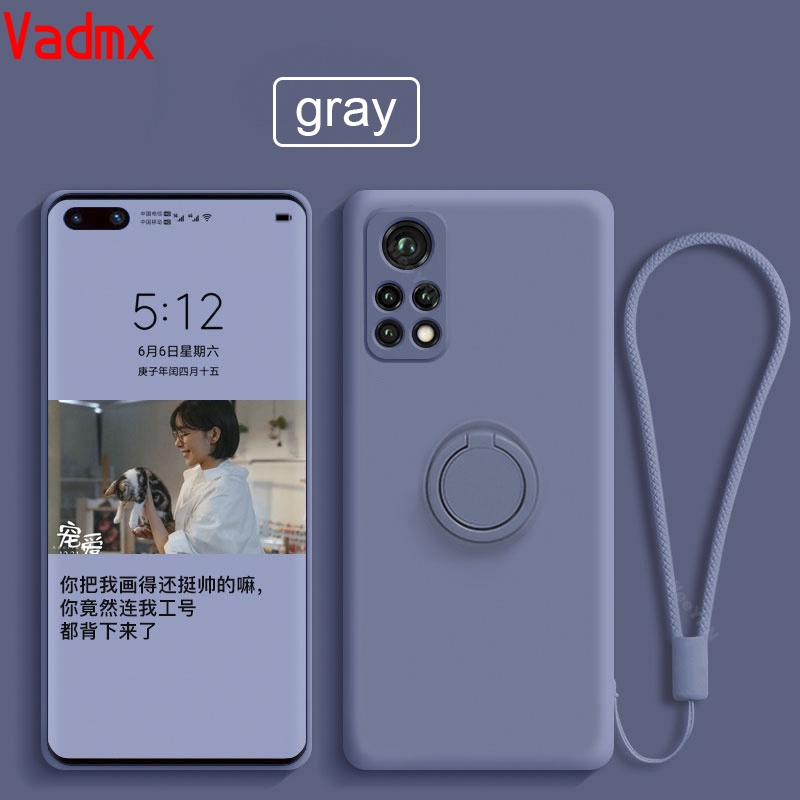 Ốp Lưng Silicone Có NhẫN Đỡ Cho Xiaomi Mi 10t Pro Mi10t Mi 10 T Pro Lite 5g Xiaomi Mi 10t Pro Mi10t Lite