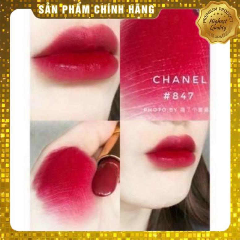 Son Chanel 847 Rouge Majestueux – Màu Đỏ Đậm đẹp hot | BigBuy360 - bigbuy360.vn