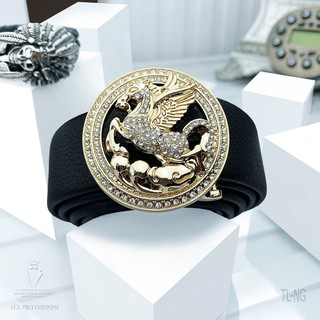 Thắt lưng nam 🔴freeship🔴 giảm 20k khi nhập mã - thắt lưng nam da thật mặt tròn cao cấp