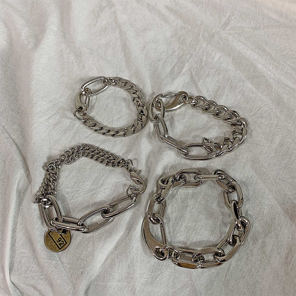 Vòng tay thép titan phong cách Hàn Quốc cho nam 13123