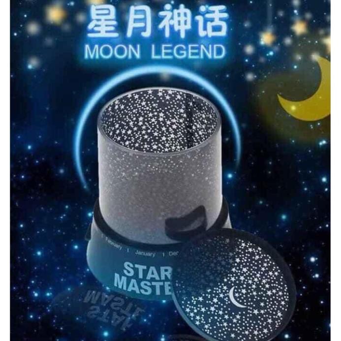 Đèn Chiếu Sao- Hình Ảnh STAR MASTER Huyền Ảo Có Kèm Dây Sạc, Đèn ngủ chiếu ngàn sao ảo diệu lung linh giá rẻ giá sỉ