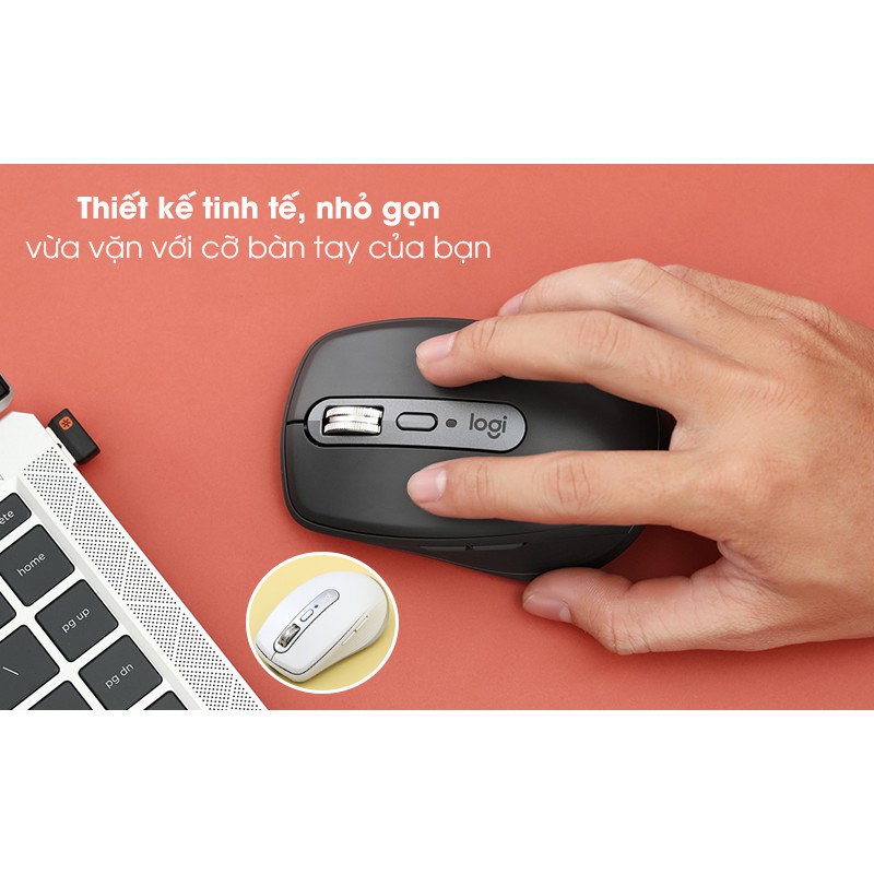 Chuột Không Dây Logitech MX Anywhere 3 - Anywhere 3 For MAC - Bảo hành chính hãng 12 Tháng