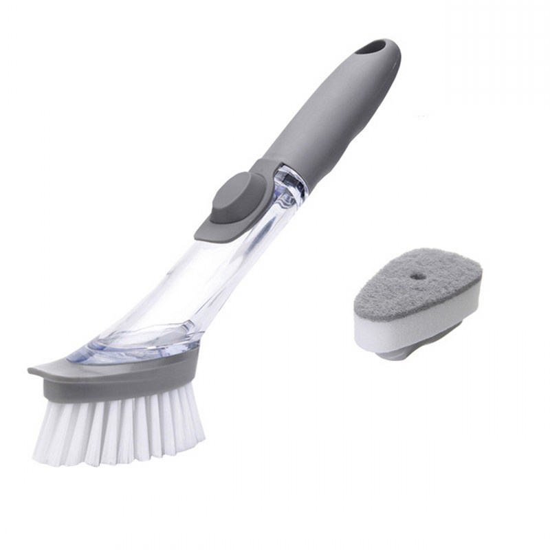 Cọ Vệ Sinh Chén Dĩa 2 Trong 1 Đa Năng Tiện Dụng
