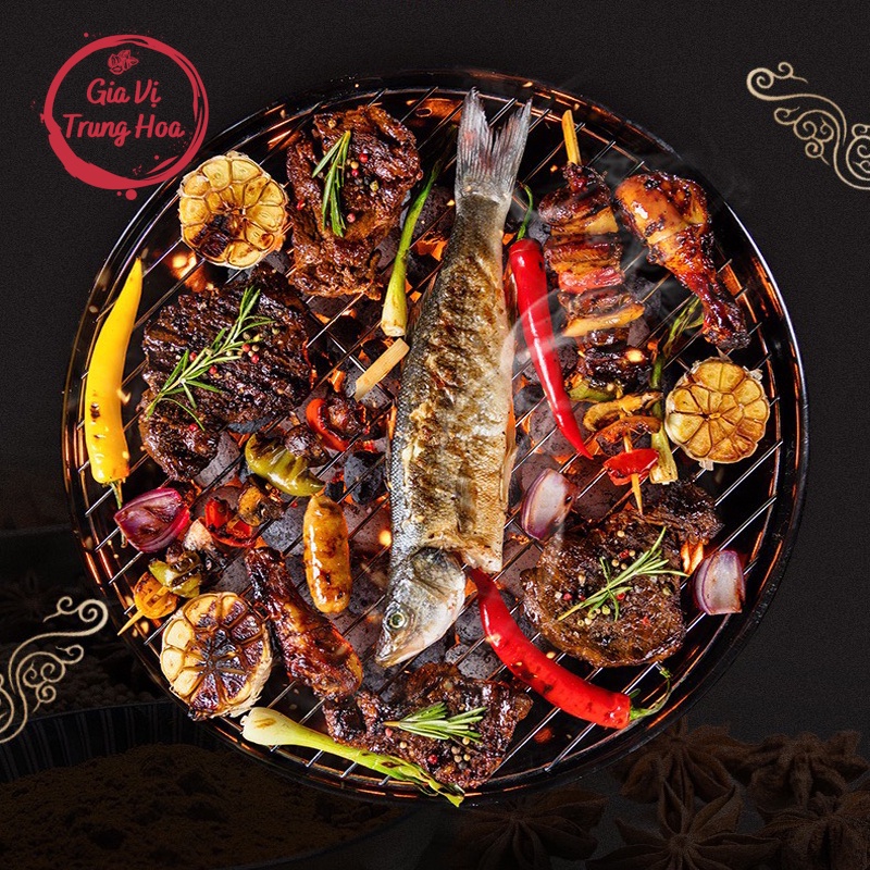 Gia Vị Ướp Thịt Nướng, Cánh Gà thơm ngất ngây - 35g