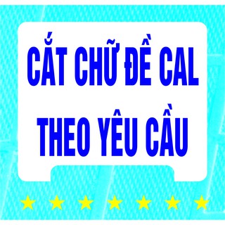 cắt chữ decal theo yêu cầu