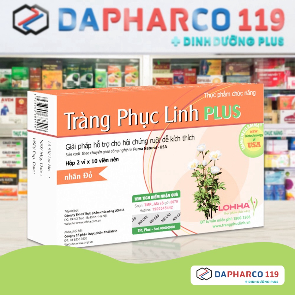 Tràng Phục Linh Plus - Hộp 20 Viên DINHDUONGPLUS DD240 1