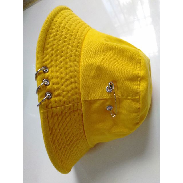 NÓN BUCKET PHỐI KHOEN VÀ GIM BĂNG