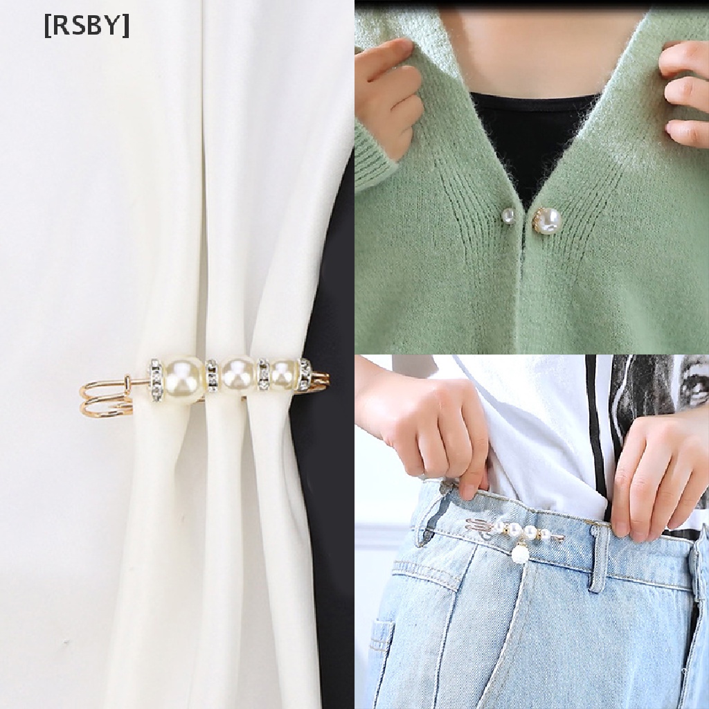 Trâm Cài Áo Sweater / Quần Áo Đính Ngọc Trai Hot