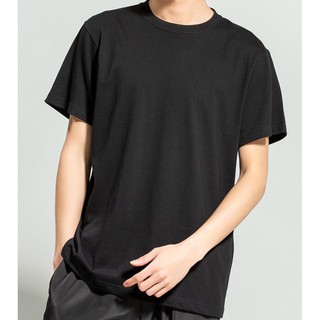 Áo thun trơn Unisex Tabi Basic Trắng Đen nam nữ