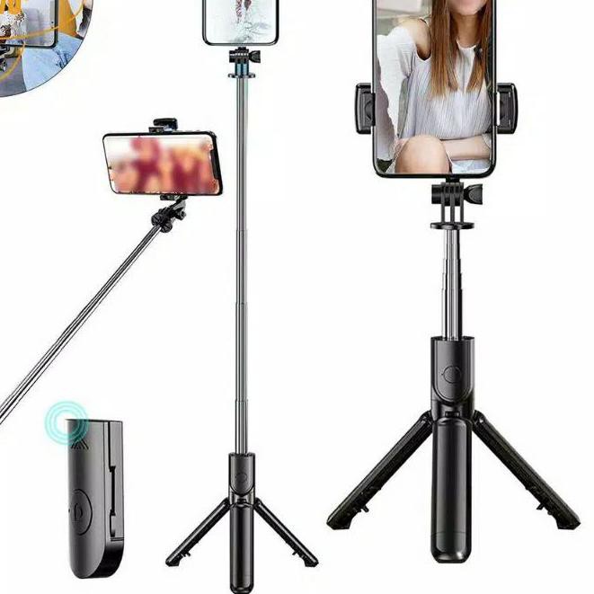Gậy Tự Sướng Ba Chân Hol18 Có Thể Xoay 360 Độ Kết Nối Bluetooth S03 | BigBuy360 - bigbuy360.vn