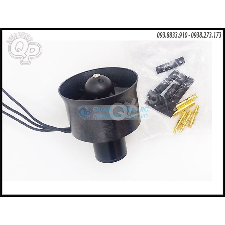 QX-MOTOR Ducted Fan 30mm 6 Blades QF1611-6000KV EDF 30mm Brushless Motor (4S)
