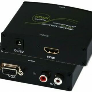 Hộp chuyển VGA ra HDMI
