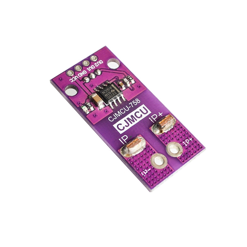 Mô đun cảm biến dòng điện tuyến tính Hall 50A CJMCU-758 ACS758LCB-100B-PFF-T