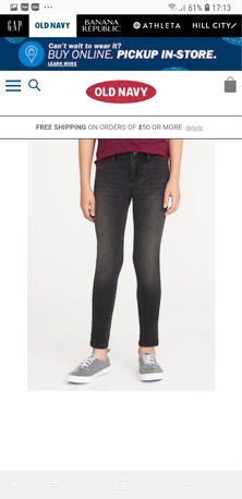 Quần jean legging bé gái