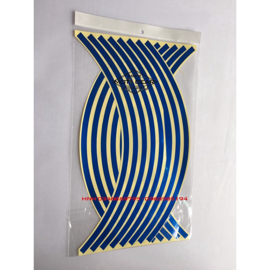 Tem Phản Quang 3M Dán Vành Cho Xe Máy