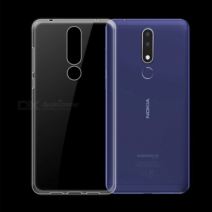 Ốp Nokia 3.1 Plus dẻo trong suốt (Loại đẹp)