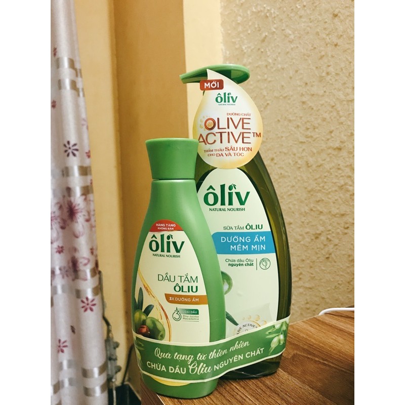 Sữa tắm Oliu sáng da, mềm mịn 650ml