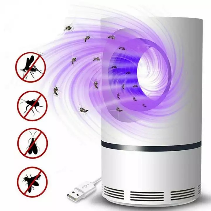 Đèn bắt muỗi thông minh ánh sáng kiêm đèn ngủ, không hóa chất độc hại, an toàn khi sử dụng