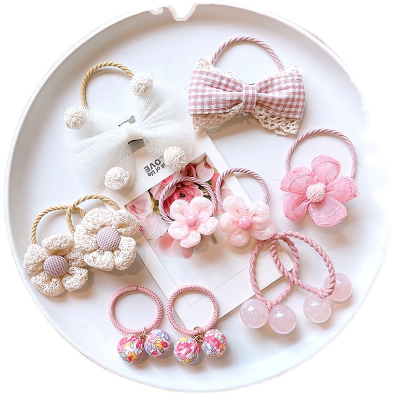 Mới Dây Buộc Tóc Cao Su Kiểu Dáng Dễ Thương Dành Cho Bé Gái