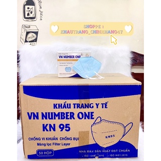 SỈ THÙNG KN95 VN NUMBER ONE ( 50 HỘP - ĐƯỢC CHỌN NHIỀU MÀU )