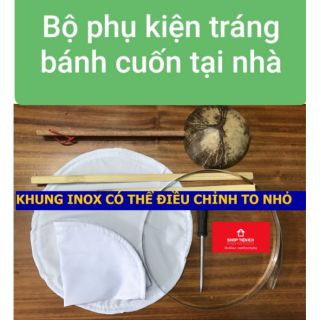 Bộ dụng cụ làm bánh cuốn