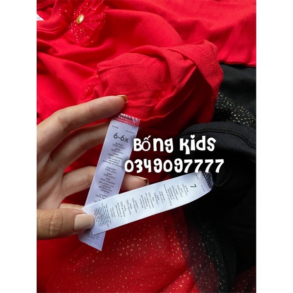 Váy Nỉ Tutu Bé Gái Đính Hoa C@rters