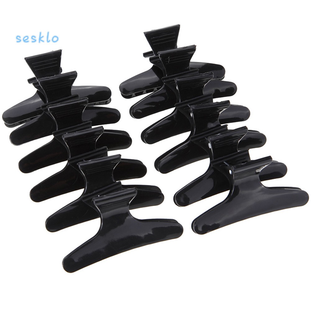 Set 12 Kẹp Tóc Dạng Móng Vuốt Chuyên Dụng Cho Salon