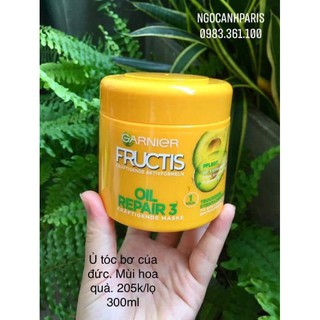 KEM Ủ TÓC SIÊU MƯỢT GARNIER FRUCTIS CỦA ĐỨC