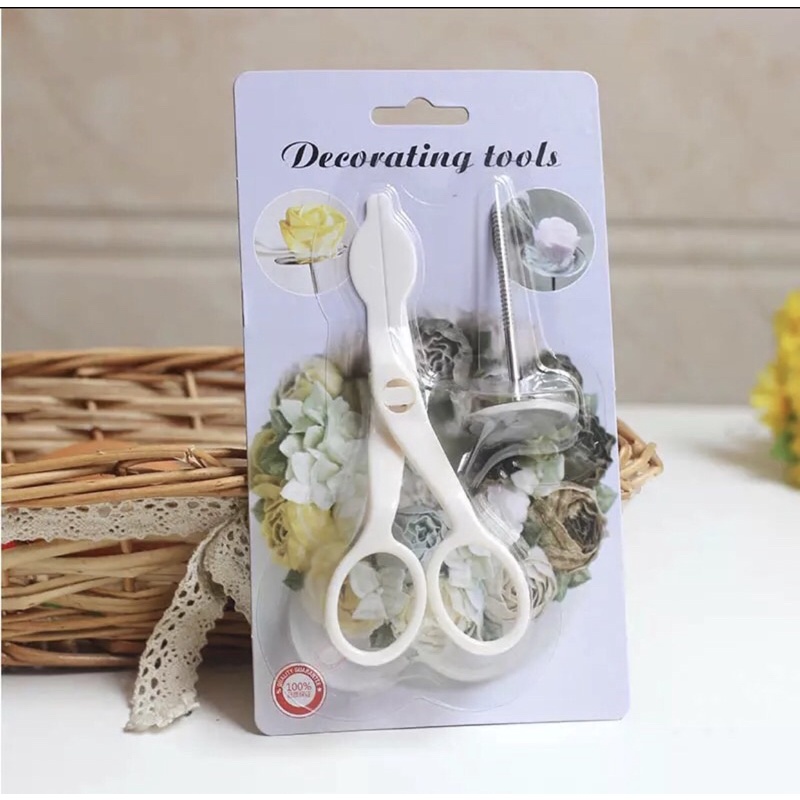 Combo kéo bắt bông và trùng làm hoa