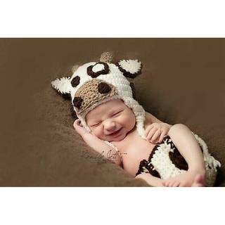 Bộ len chụp hình newborn bé sơ sinh