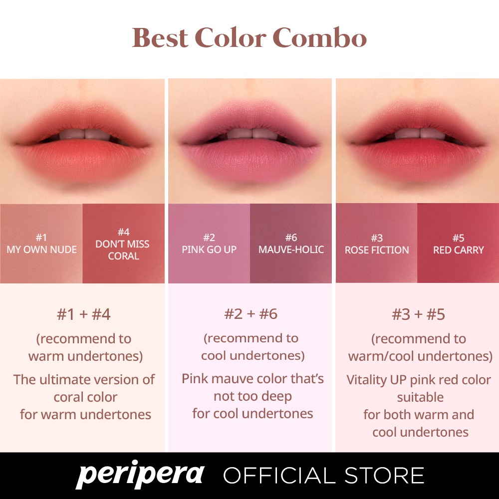 Thỏi Son Lì Peripera Màu Sắc Thời Trang 3g | BigBuy360 - bigbuy360.vn