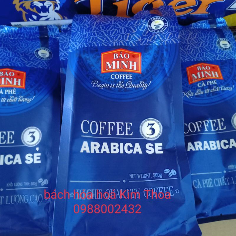 Cà phê rang xay Số 3 - Bảo Minh - Bịch 500gr