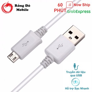 Cáp sạc nhanh có truyền dữ liệu cho samsung s10 dòng 2a có hiện tia sét siêu bền dành cho mọi điện thoại android