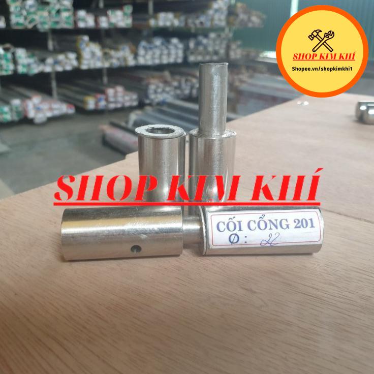 Bản lề cối tiện inox phi 19 22 25mm