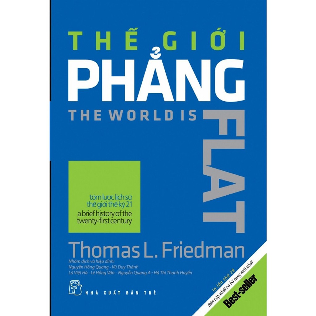 (Sách Thật) Thế Giới Phẳng - Thomas L. Friedman