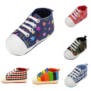 Giày Sneaker Đế Mềm Cho Bé Tập Đi