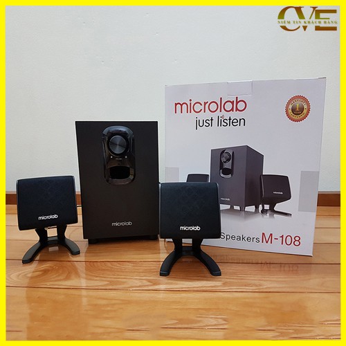 Loa Vi Tính Bluetooth MICROLAB M108BT Cao Cấp - Loa Máy Tính PC Để Bàn Nghe Nhạc Chính Hãng | BigBuy360 - bigbuy360.vn