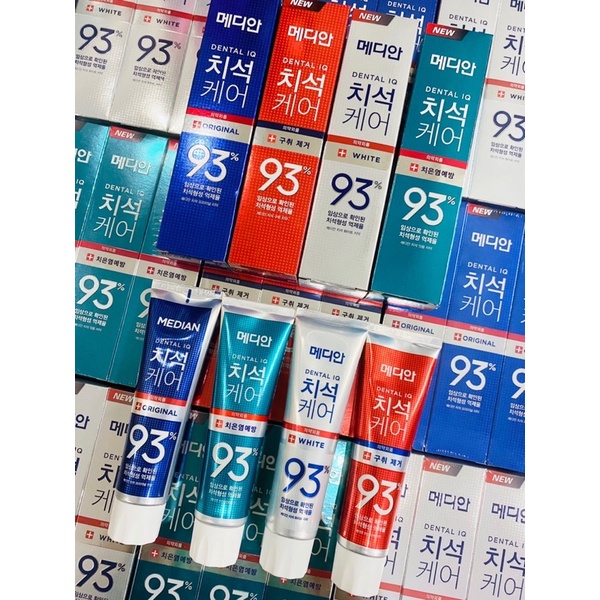 Kem đánh răng Median 93%, kem đánh răng Hàn Quốc