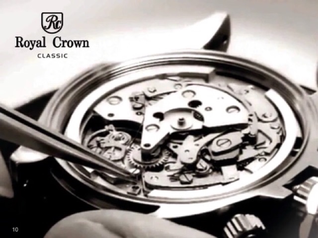 Đồng hồ nữ Chính Hãng Royal Crown 8450ST Automatic (cơ tự động)