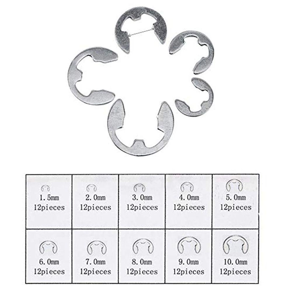 Vòng Kẹp Ròng Rọc M1.5 - M10mm E Chuyên Dụng Chất Lượng Cao