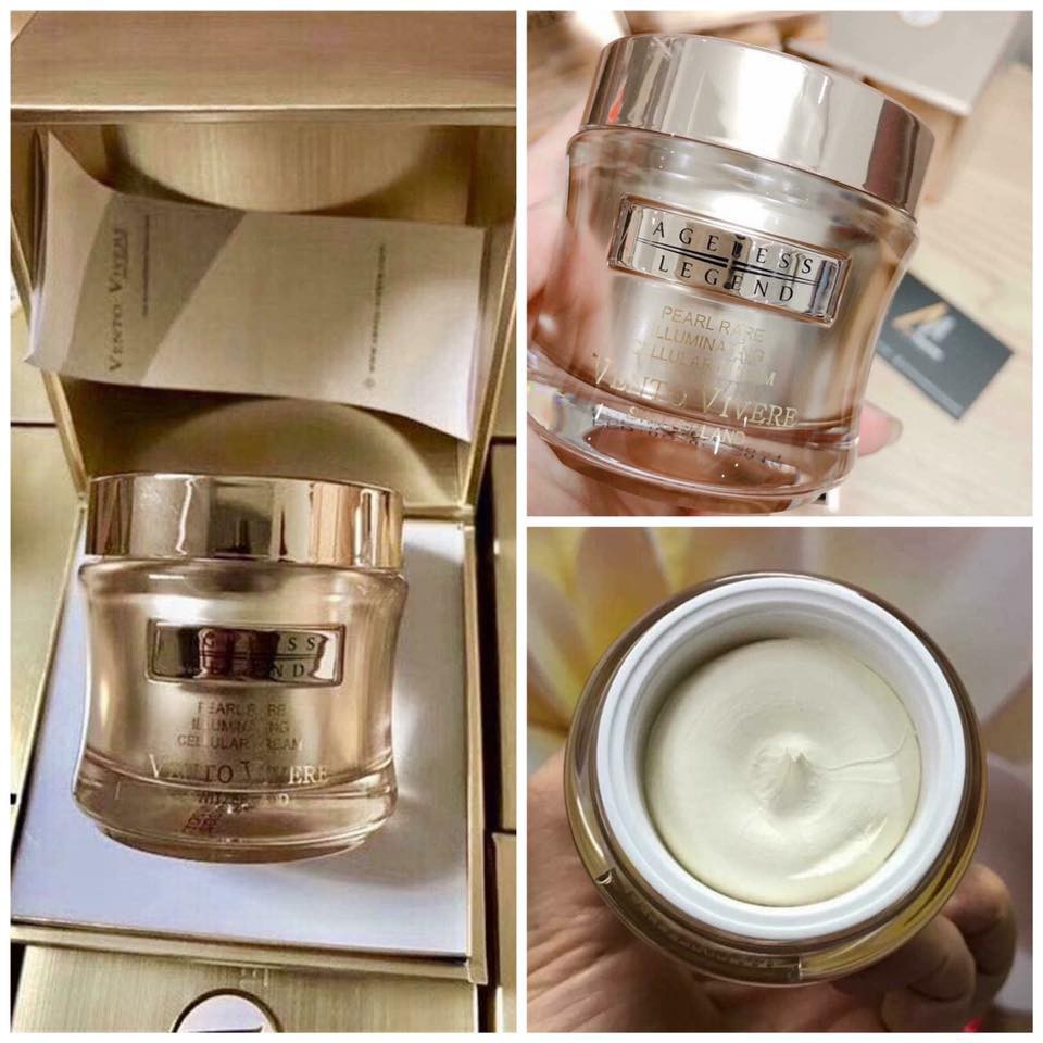 Kem ngọc trai Vento Vivere Pearl Rare Thụy Sĩ Chính Hãng