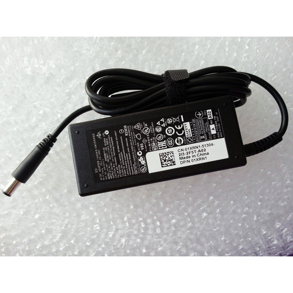 Adapter Laptop Dell 19.5V - 3.34A  - Đầu kim lớn