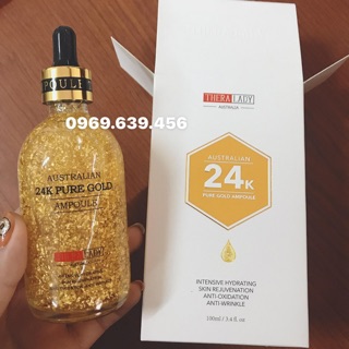 SERUM TINH CHẤT VÀNG 24K THERA LADY AMPOULE CỦA ÚC