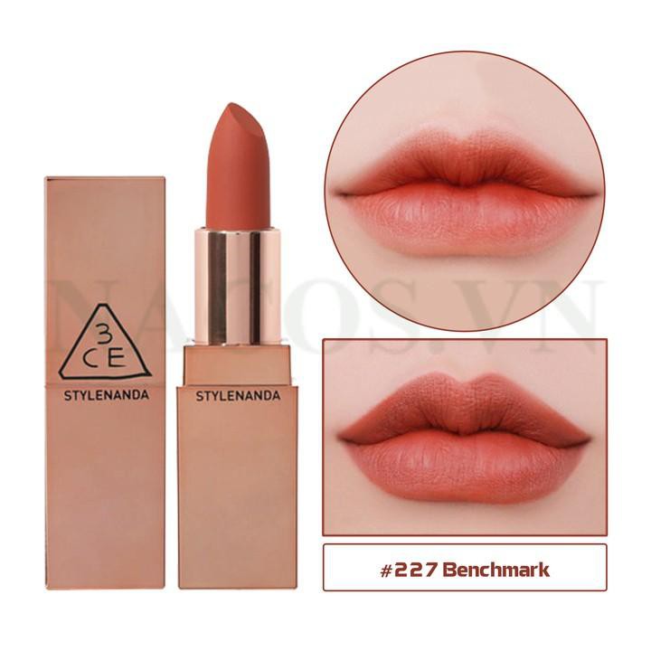 Son thỏi lì 3CE Lily Maymac Matte Lip Color phiên bản mới