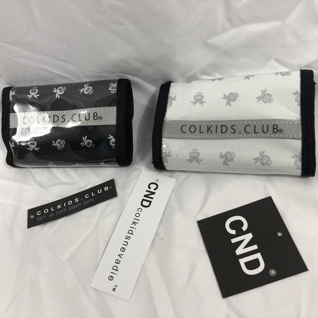 Ví Colkids Club CND Phản Quang Neva Dia wallet ngắn cầm tay [ FULL TAG và giấy thơm ]