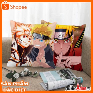 Shop Anime HCM -  Áo gối, gối tựa lưng, gối sofa, bao gối 40x40 in hình Anime Naruto