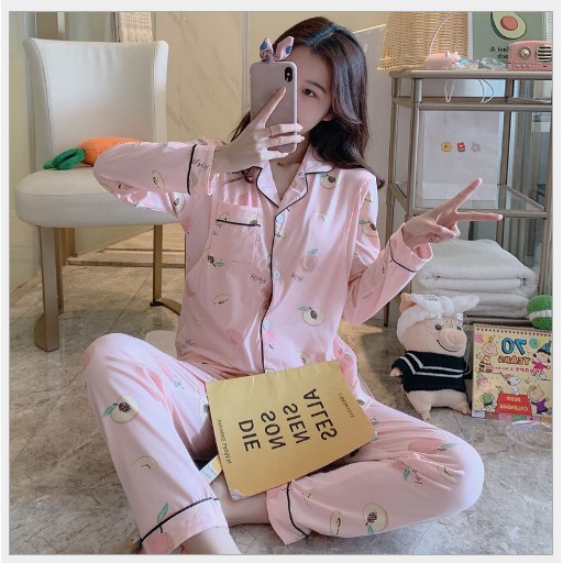 Bộ đồ pijama bầu và sau sinh cho con bú.