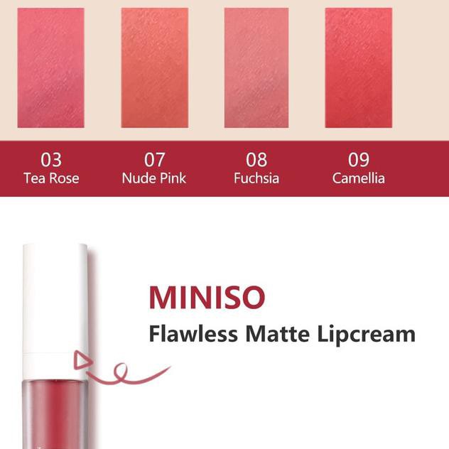 Miniso (hàng Mới Về) Son Lì Miniso Màu Nude Không Tì Vết - 07