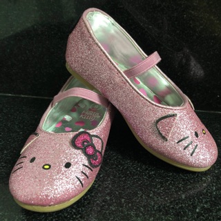 Giày bé gái HELLO KITTY nhũ hồng 🔺ẢNH THẬT SHOP CHỤP🔺