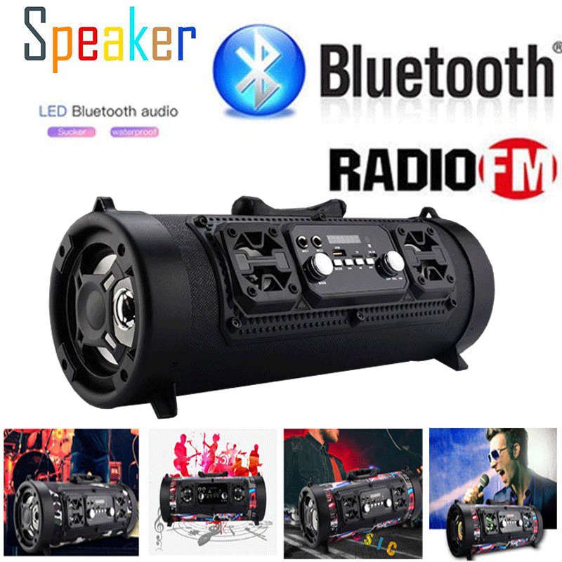 Loa Bluetooth Có Đèn Led Cho Xe Hơi